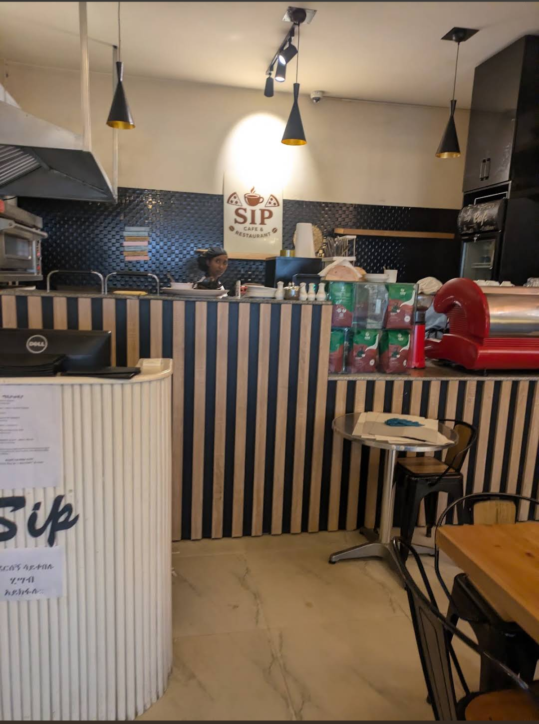 Cafe Interior at Kitchen